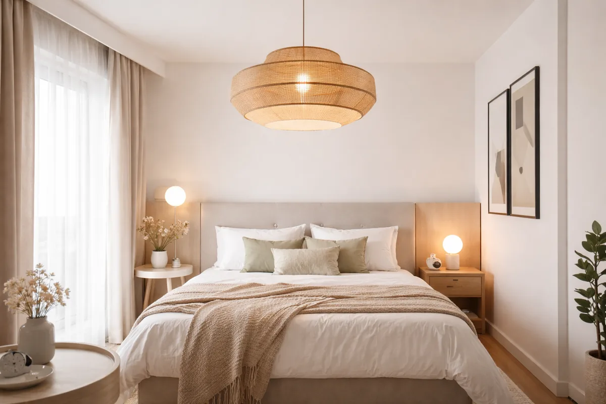 Comment choisir un luminaire adapté à une chambre de 15 m²