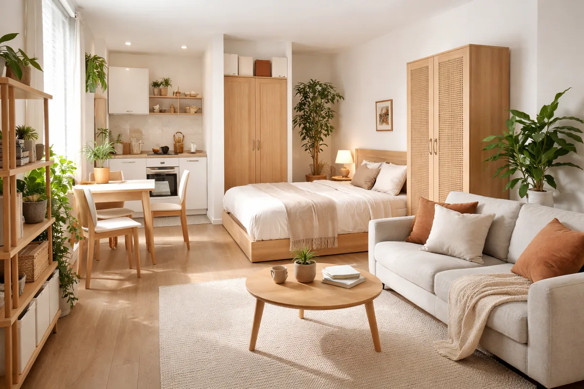 Comment choisir le bon type de meubles pour un studio de 30 m²